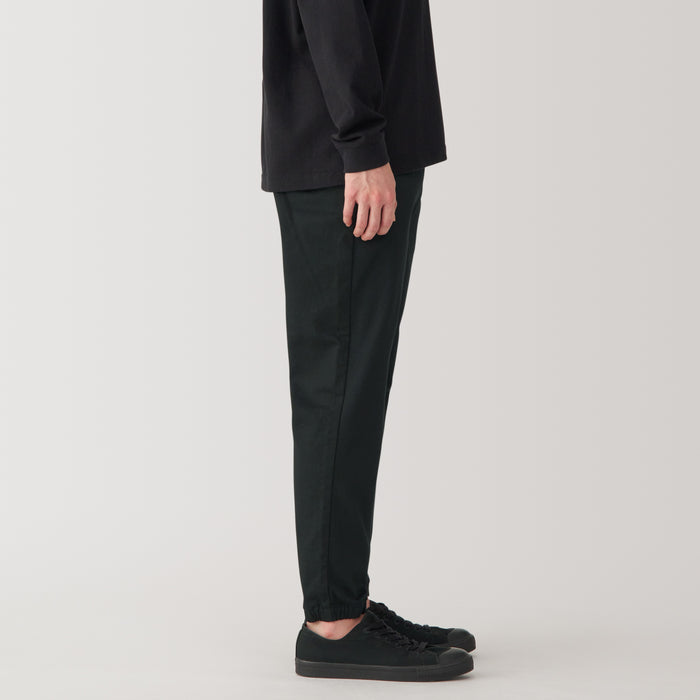 Muji Super Stretchy Denim Jogginghose Herren Schwarz | LW9B6G96V