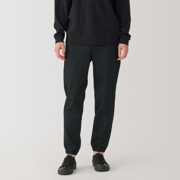 Muji Super Stretchy Denim Jogginghose Herren Schwarz | LW9B6G96V