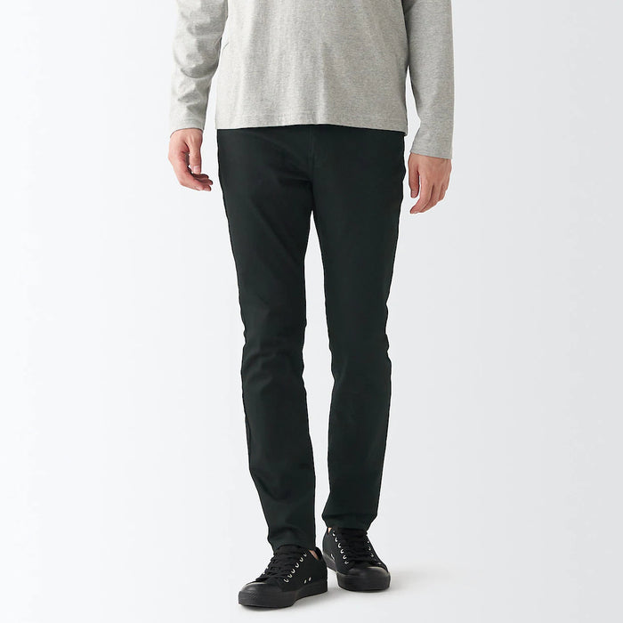 Muji Super Stretchy Denim Skinny Jeans Herren Schwarz | FZ8R4U40B