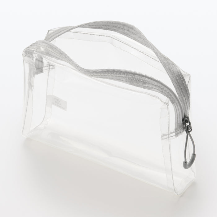 Muji TPU Clear Kulturbeutel Damen Weiß | LL0P4E92S