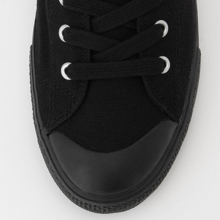 Muji Water Repellent Cushioned with Laces Sole Sneakers Damen Schwarz | BI9S7K86X
