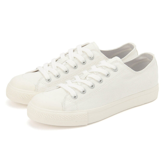 Muji Water Repellent Cushioned with Laces Sneakers Damen Weiß | SC2A8J13A