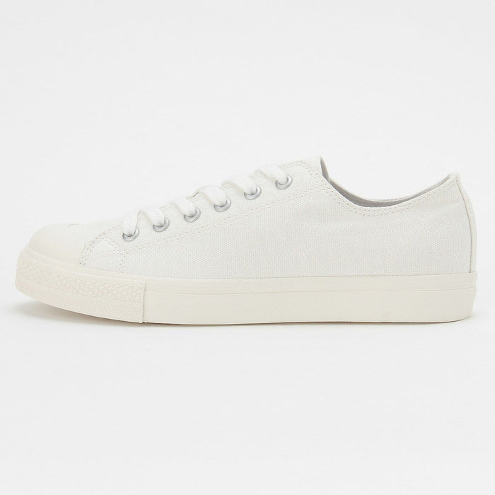 Muji Water Repellent Cushioned with Laces Sneakers Damen Weiß | SC2A8J13A