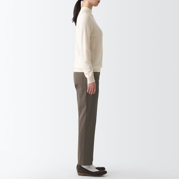 Muji Water Repellent Stretch Tuck Tapered Hose Damen Grau | OU1S9B99R