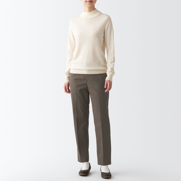 Muji Water Repellent Stretch Tuck Tapered Hose Damen Grau | OU1S9B99R