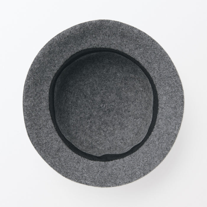Muji Wool Eimer Hüte Damen Grau | EE4P8T41S
