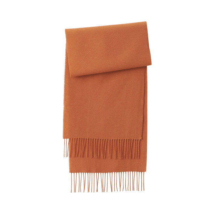Muji Wool Schal Herren Orange | VZ1A4O23K